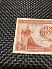 Iceland-5 Kronur-1957