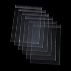 2000pcs Clear Resealable Opp Self Adhesive Seal Plastic Cellophane Cello Bags