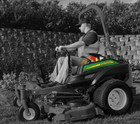 Z915e Z920m Z930m Z950r Zero Turn Ztrak Lawn Tractor Premium Vinyl Decal 2-pack