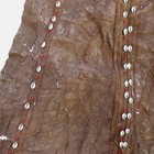 Maasai Leather Beaded Cape With Cowrie Shells Kenya