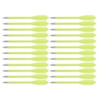 72 Pcs 6 25  Archery Crossbow Bolts Set With Sharp Metal Tip For Min 50-80lb Bow
