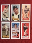 Babe Ruth-dimaggio-clemente-ty Cobb baseball Full 10 Card Set-rare Uk Issue-mint