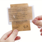 Ultra-thin Card-style Portable Magnifying Bookmark W 300  High Def Magnification