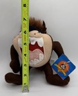 Vintage 1997 Looney Tunes Taz 7    Plush With Tags Warner Brothers Tasmanian Devil
