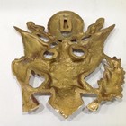 Solid Brass United States Army Patriotic Phoenix Eagle Wall Decor