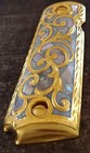 Premium Mother Of Pearl 1911 Gun Grips Cachas Mexicanas Rameadas 24k Gold Plated