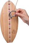 Tiki Toss Hook And Ring Toss Game - Multicolor Surf Edition - Indoor Outdoor