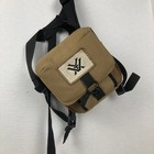 Vortex Glasspak Binocular Harness Tan Brown Bag Carry Hunt Hike Nature Case Only