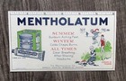 Vintage 1920s Mentholatum Original Advertising Blotter Ephemera Lot Of 2