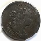 1798 Draped Bust Large Cent - 2nd Hair Style  S-184  pcgs Vf-25 
