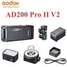 Godox Ad200pro Ii Hss Ttl Outdoor Wireless Pocket Flash Light Speedlite 1 8000s