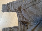 Lululemon Jogger Pants Gray Women s Size 6 Drawstring Zip Pockets Athletic Fit