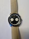 Seiko Ssb429 Reverse Panda Chronograph Cream Strap Unworn Bracelet Box Papers