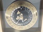 Seiko Japan Analog Bespoke Plane Gmt World Time Desk Mantle Clock Qqz885a