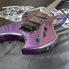 Hot Sale Rockingbird Electric Guitar Metallic Purple Black Hardware Fr Bridge