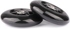 2-pack Pu Suitcase Replacement Wheels For Trolley Travel Bag 85x24mm