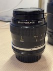 Nikkor Micro-nikkor 55mm F 2 8 Macro Manual Focus Lens Nikon F   non-ai  