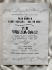 The Pajama Game Broadway Musical Program Vintage 1950   s Bob Fosse     Fran Warren