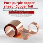 Pure Copper Foil Data Center Anti-static Floor Grounding Copper Strip Conductive