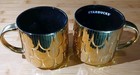 Brand New Gold Starbucks Rare Gold 2019 Holiday Mermaid Scales Coffee Cup
