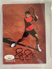 Roger Federer Hand Signed 4x6 Color Photo     Best Pose Ever     Jsa psa Slabbed