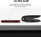 Mens Slim Wallet Rfid Blocking Bifold Wallets For Men Minimalist Genuine Leathe