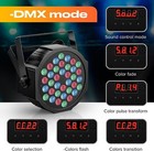 Rechargeable 36 Led Rgb Stage Lighting Par Light Dmx Beam Party Dj Disco Lights