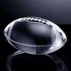 High Quality Crystal Football Paperweight 3 5  With Gift Box
