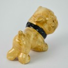 Vintage Ceramic Bulldog Figurine 3 25  Tall 5  Long