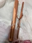 Rare 18th Century Qing Dynasty Chinese Antique Calligraphy Silk Scroll Painting