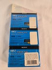 Sony Vhs-c Tc-30vhgl Premium Grade 3 Pack 30 Min Vhsc Camcorder Tapes New sealed