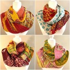 10 Pc Wholesale Lot Vintage Kantha Cotton Allover Scarf Shawls Reversible Stole