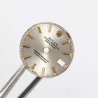 Rolex Dial Ladies Datejust Silver Tropical Vintage Unique Patina 2035 2135 6900