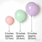 150 Count Pastel Balloons For Wedding   Party - 5 10 12 Inch Mix Color Latex    