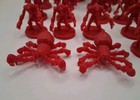 World Of Warcraft The Board Game Base Set Red Miniatures Lot Of 29