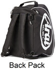 Arai Genuine Helmet Bag- Blue 12-1613  Black 12-1612 Backpack Expandable Storage