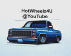 Hot Wheels 5 10  75 Chevy Blazer Custom Wht Custom Super Real Riders Wheel Swap