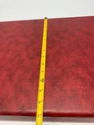 Vtg Backgammon With 28 Bakelite Catalin Chips Red And Butterscotch Swirl