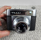 Vintage Zeiss Ikon Germany Tenax 35mm Film Camera W  Tessar 1 2 8 50mm Lens
