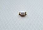 Dollhouse Miniature Toilet Paper Holder Gold W paper 1 12 Scale Bathroom Decor