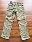 Youth Switchback Pants  Army Green  Youth Size Large  Scouting  Hiking