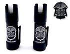 2 Pack Police Magnum Pepper Spray  50oz Gid Bottom Clip Safety Defense Security