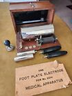 Old Oddity Quack Medicine Home Medical Apparatus No 4 D d  In Wooden Box 