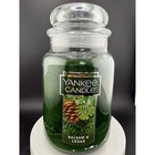 Yankee Candle Balsam   Cedar Scented  22oz Large Jar Candle    i Am A Unicorn   