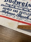 Vintage Budweiser King Of Beer Beach Towel Abt 54   x 28   