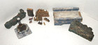 Antique Model Train Display Accessories Handcrafted Wood Bridge  Wall  Woodpiles