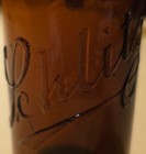 Rare Vintage  Pre-pro  early 1900s  Schlitz Amber Beer Bottle - Milwaukee