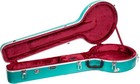 Abs Molded Banjo Case For 5-string Resonator   Tenor Matte Finish Locking Latch