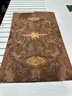 Walnut Burl Raw Wood Veneer 2 Sheets 12   X 7   319f