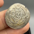 Very Old Ancient Sassanid King Sassanid Empire Silver Authentic Coin